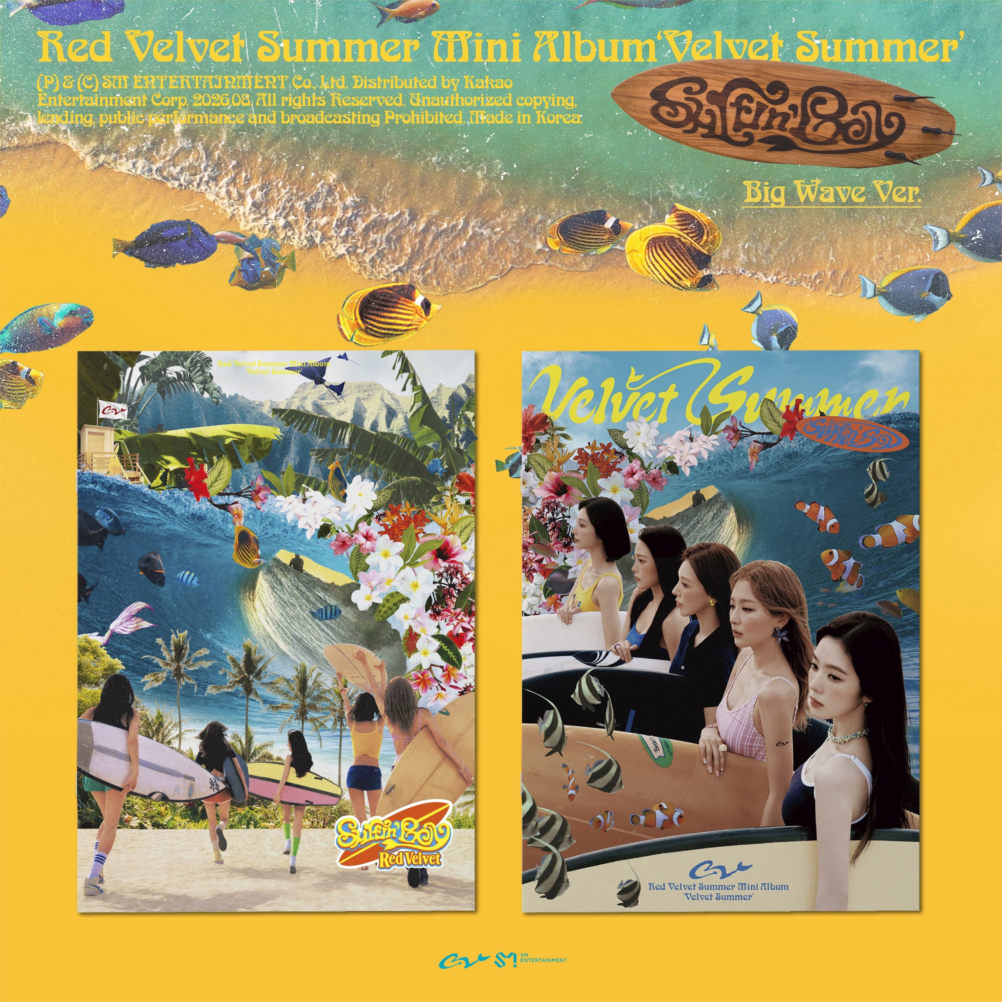 RED VELVET - VELVET SUMMER (BIG WAVE VER.) Nolae
