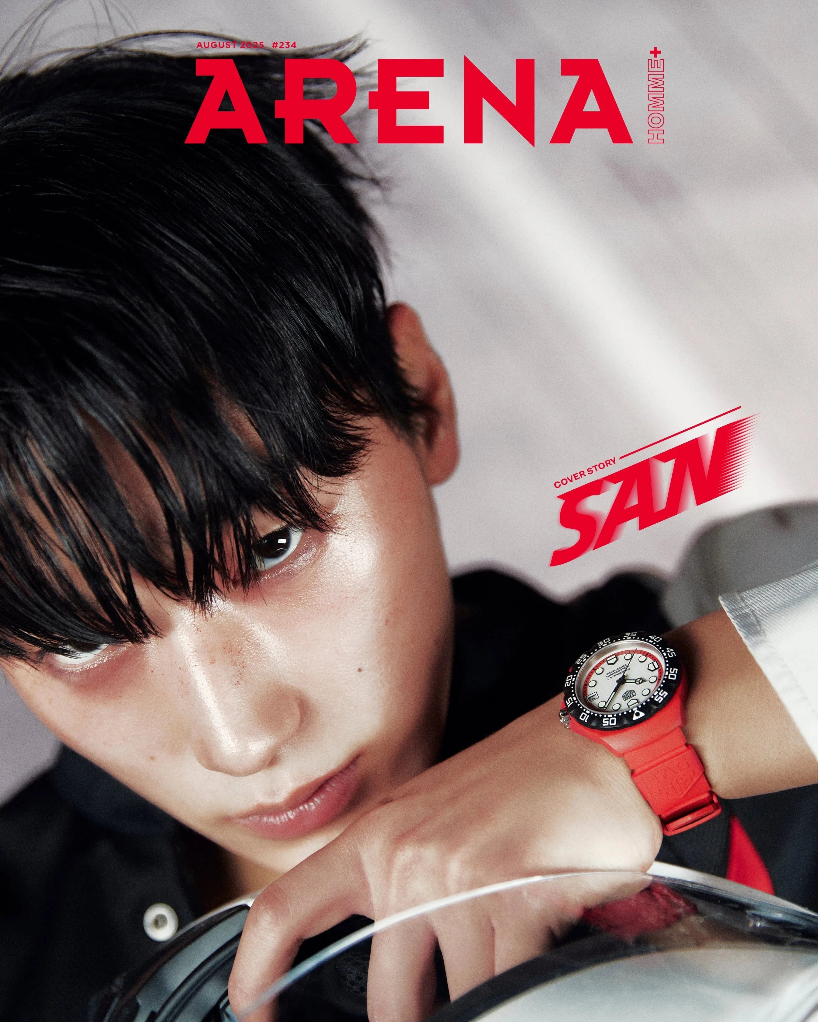 ATEEZ サン サインポラ ATEEZ サン - Arena Homme+ Korea x TAG Heuer (2025年8月号 ピクト
