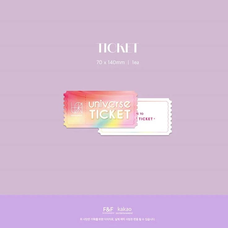 SBS UNIVERSE TICKET - UNIVERSE TICKET Nolae