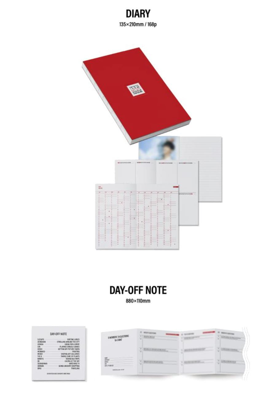 SEVENTEEN - 2025 SEASON'S GREETINGS (SEVENTEEN'S VACATION : DAY-OFF) Nolae