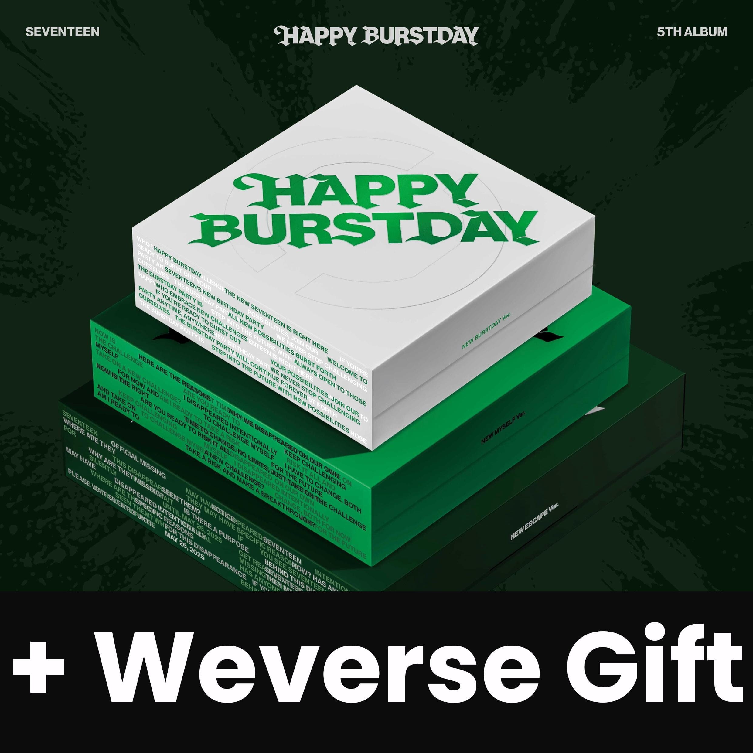 SEVENTEEN - HAPPY BURSTDAY + Weverse Gift Nolae