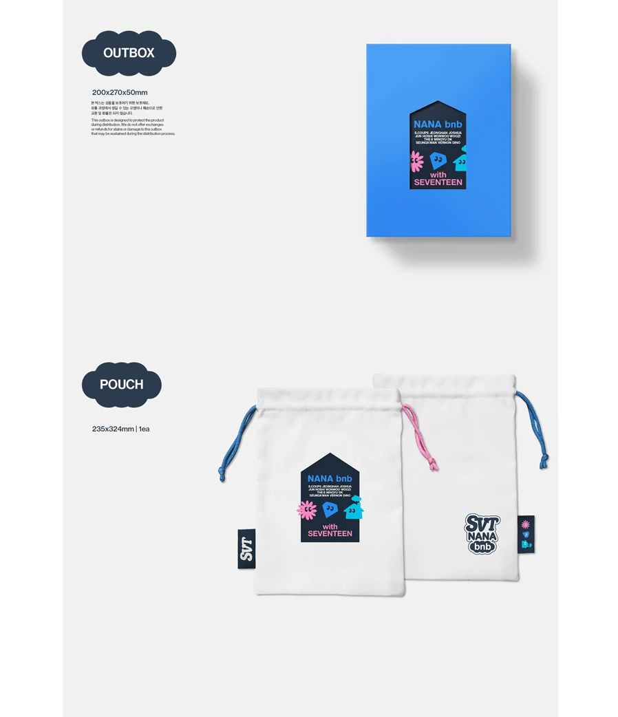 SEVENTEEN - NANA BNB WITH SEVENTEEN 2025 KIT + Weverse Gift