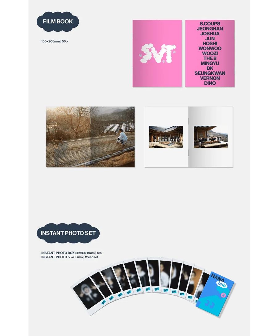 SEVENTEEN - NANA BNB WITH SEVENTEEN 2025 KIT + Weverse Gift