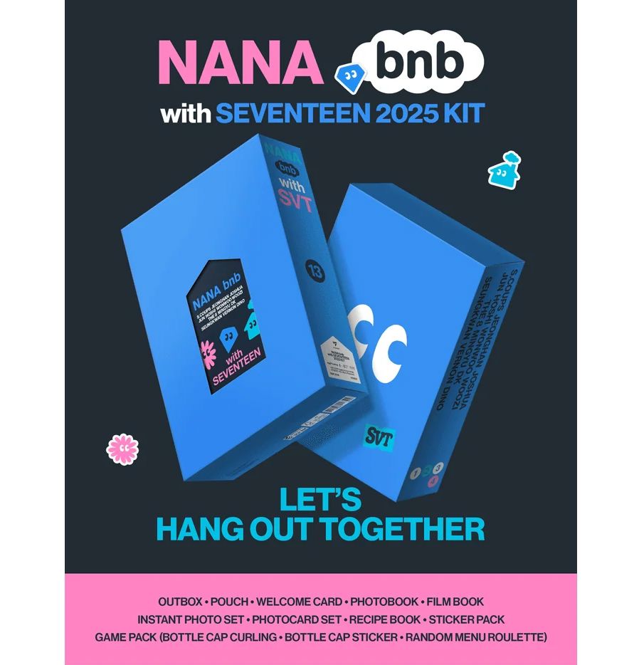 SEVENTEEN - NANA BNB WITH SEVENTEEN 2025 KIT + Weverse Gift