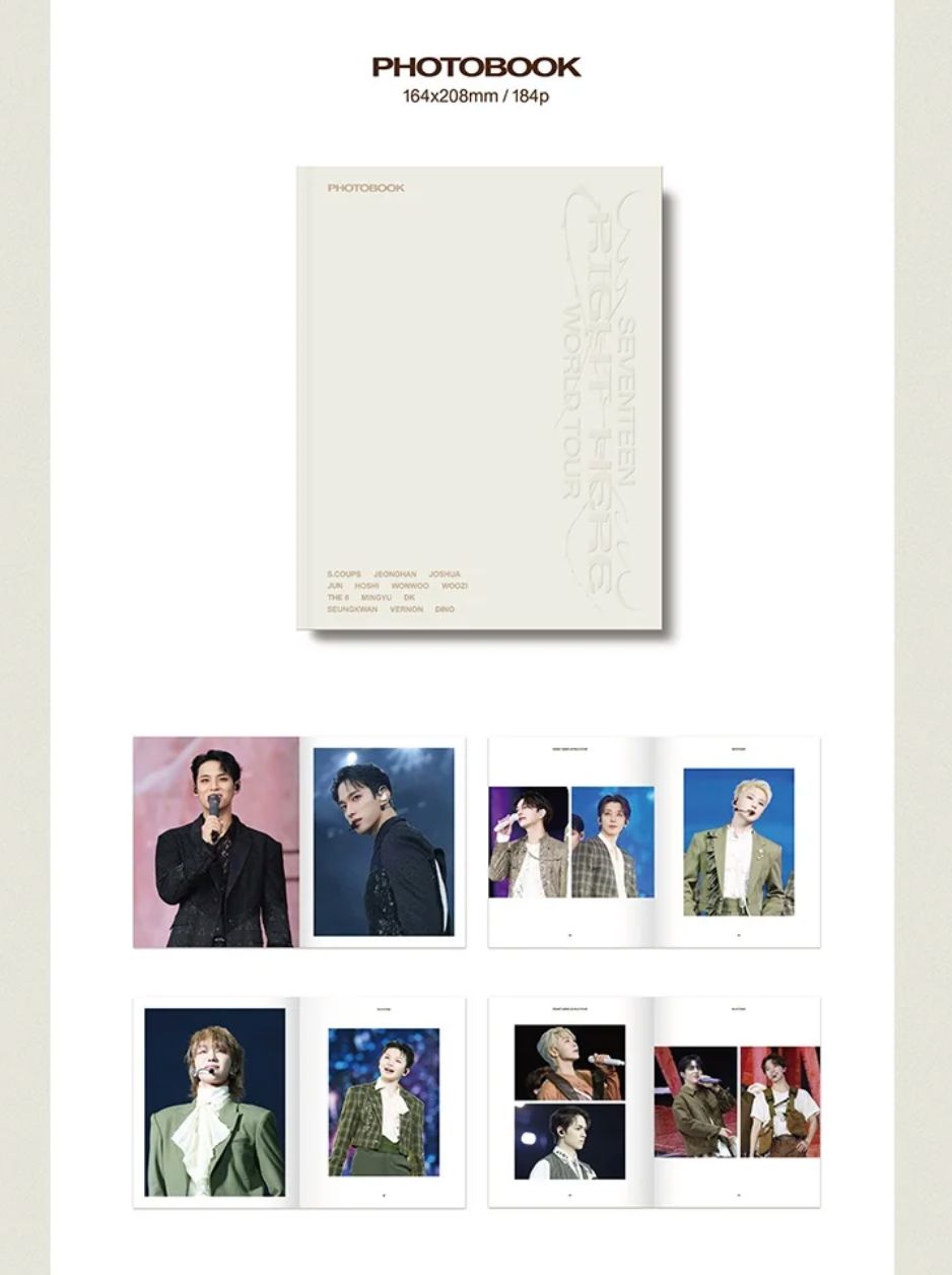 SEVENTEEN - RIGHT HERE WORLD TOUR + Weverse Gift Nolae