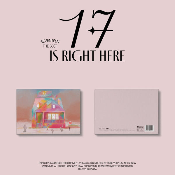 SEVENTEEN BEST ALBUM「17 IS RIGHT HERE」ウジ SEVENTEEN - SEVENTEEN BEST ALBUM - 17 IS RIGHT HERE (DELUXE VER.)