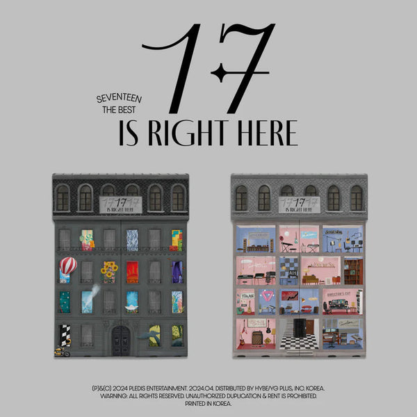 SEVENTEEN - SEVENTEEN BEST ALBUM - 17 IS RIGHT HERE