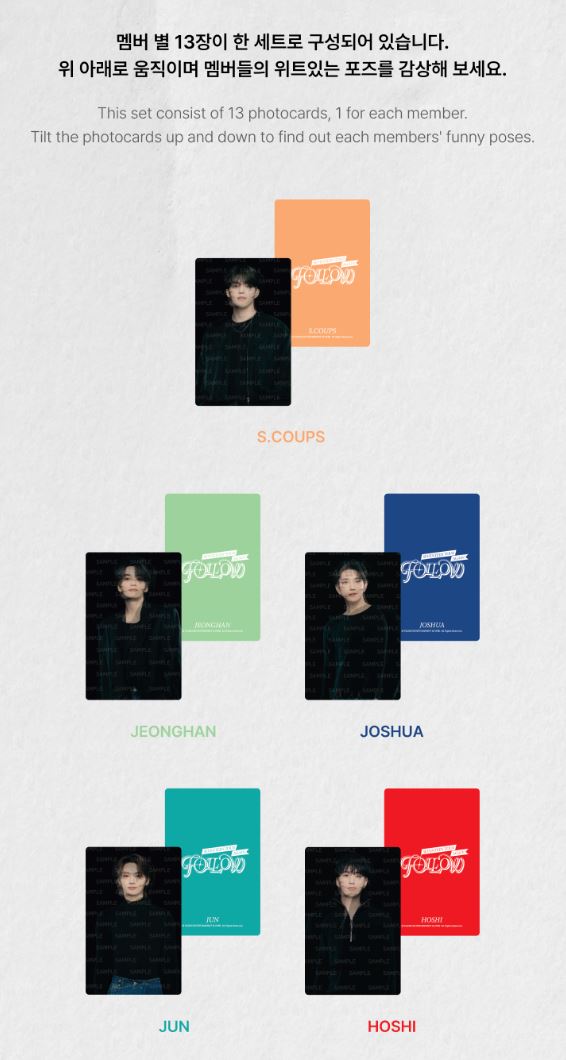 SEVENTEEN - TOUR 'FOLLOW' AGAIN TO INCHEON MD