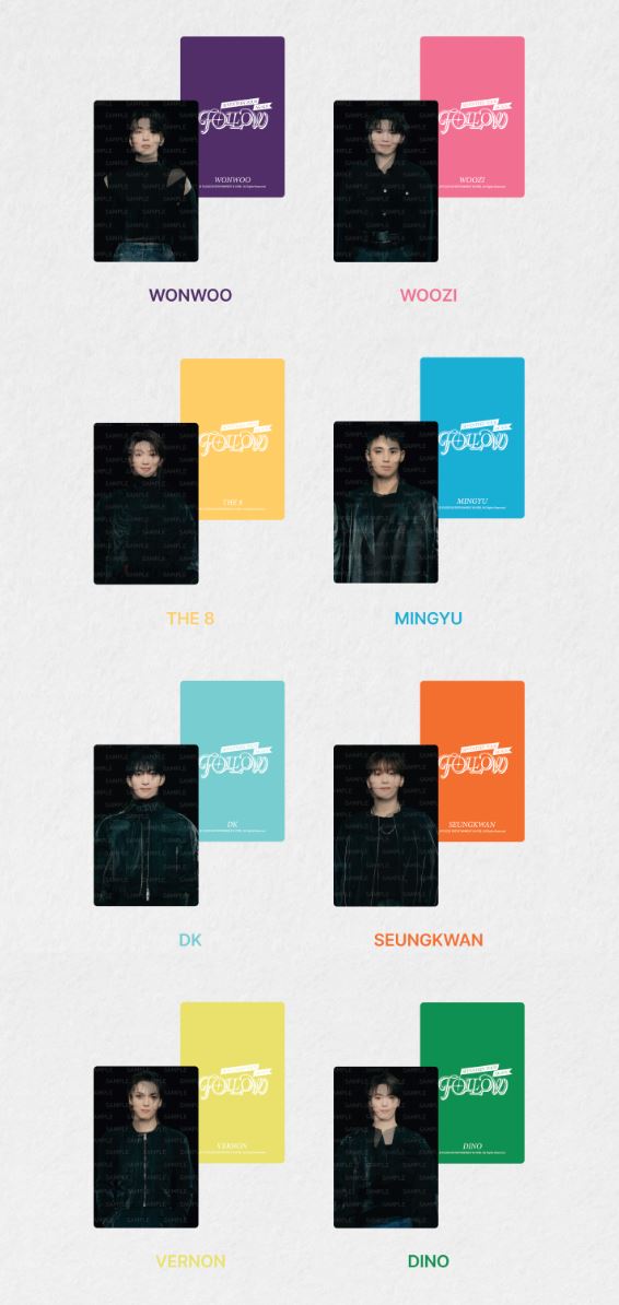 SEVENTEEN TOUR AGAIN カード SEVENTEEN - 'SEVENTEEN TOUR 'FOLLOW' AGAIN TO JAPAN' Instant Photo