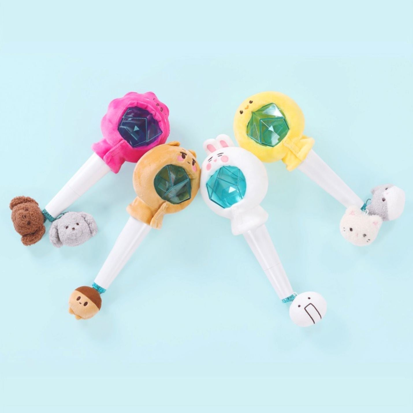 SHINEE - MINI DOLL KEY RING (OFFICIAL FANLIGHT KKU-MI-GI MD) Nolae