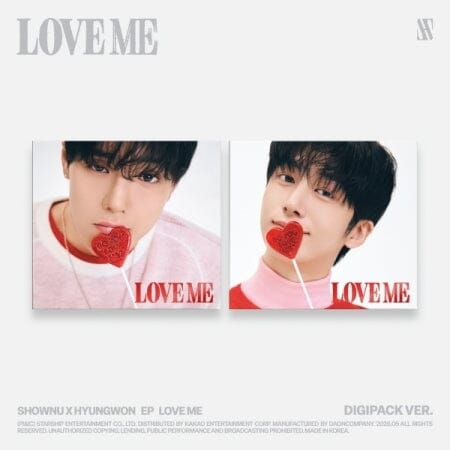 SHOWNU X HYUNGWON (MONSTA X) - LOVE ME (DIGIPACK VER.) Nolae