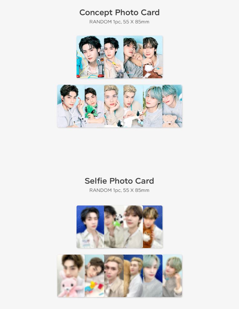 SM ARTISTS - RANDOM TRADING CARD SET (2025 SEASON’S GREETINGS OFFICIAL MD) Nolae