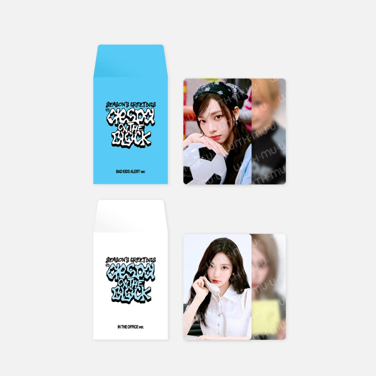 SM ARTISTS - RANDOM TRADING CARD SET (2025 SEASON’S GREETINGS OFFICIAL MD) Nolae