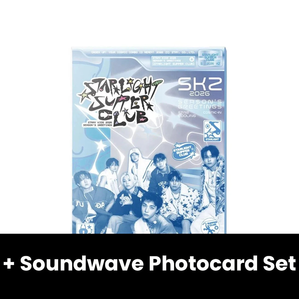 STRAY KIDS - 2026 SEASON'S GREETINGS (STARLIGHT SUPER CLUB) + Soundwav