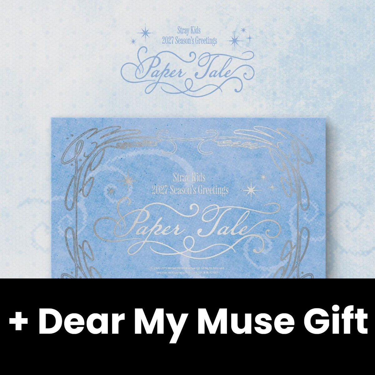 STRAY KIDS - 2027 SEASON'S GREETINGS (PAPER TALE) + Dear My Muse Gift Nolae