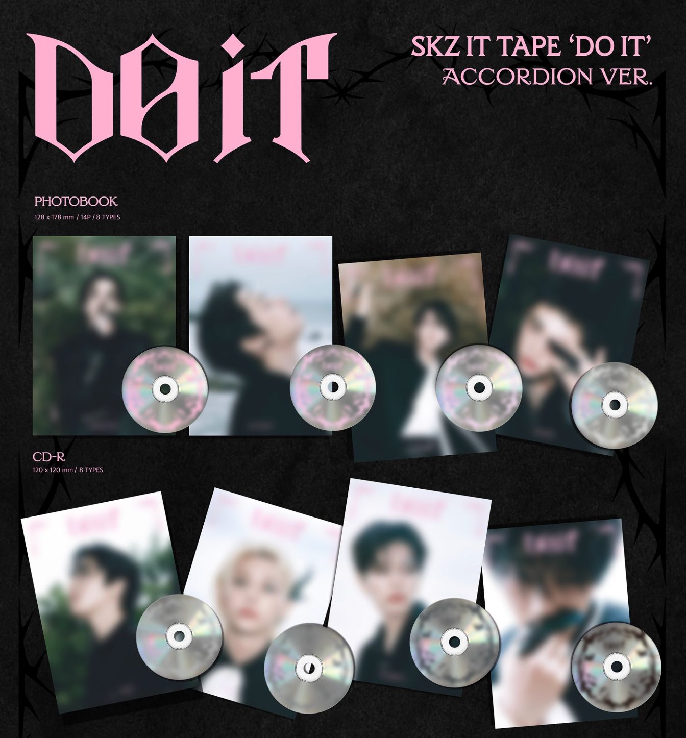 STRAY KIDS - DO IT (ACCORDION VER.) + BDM Photocard