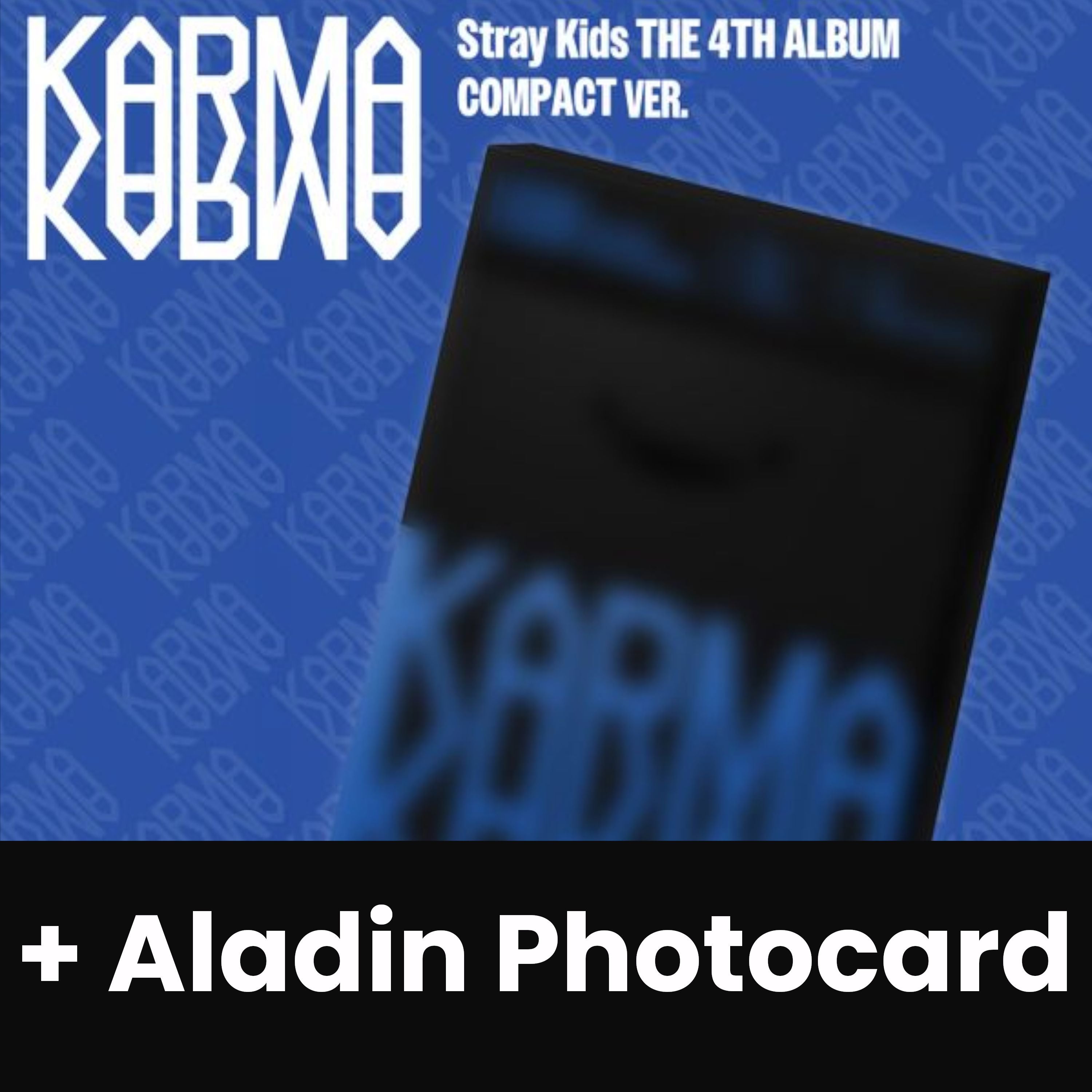 STRAY KIDS - KARMA (COMPACT VER.) + Aladin Photocard Nolae