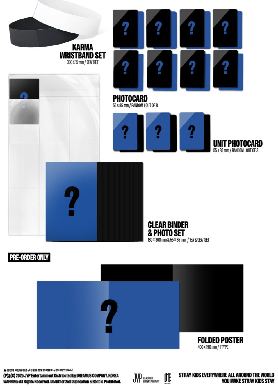 STRAY KIDS - KARMA (KARMA VER.) (LIMITED) + FANS SHOP Photocard Nolae