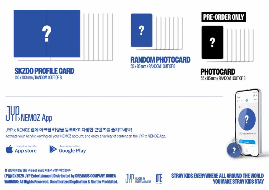 STRAY KIDS - KARMA (SKZOO VER.) + YES24 Photocard Nolae