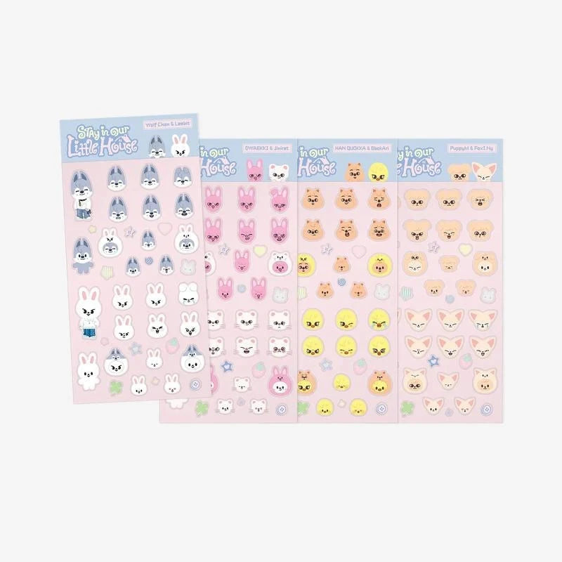 STRAY KIDS - SKZOO 3D STICKER (6TH FANMEETING 'STAY IN OUR LITTLE HOUSE' OFFICIAL MD) Nolae