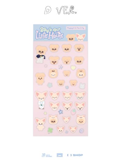 STRAY KIDS - SKZOO 3D STICKER (6TH FANMEETING 'STAY IN OUR LITTLE HOUSE' OFFICIAL MD) Nolae