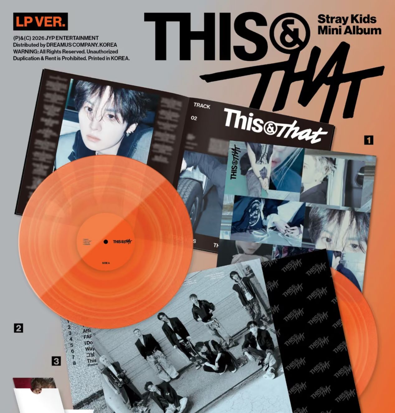 STRAY KIDS - THIS & THAT (LP VER.) (LIMITED) Nolae