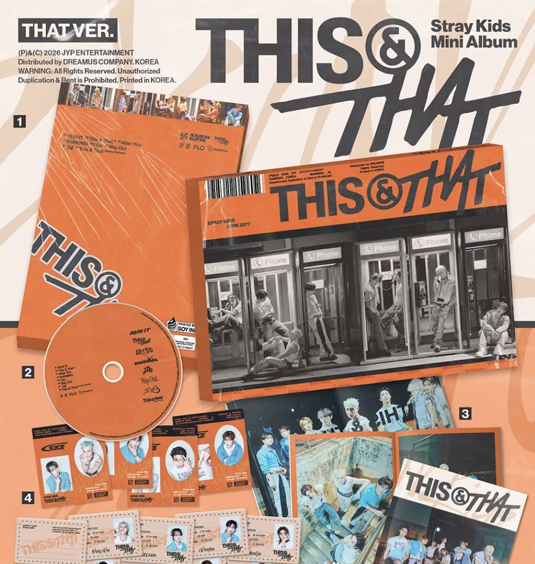 STRAY KIDS - THIS & THAT + Soundwave Gift Nolae