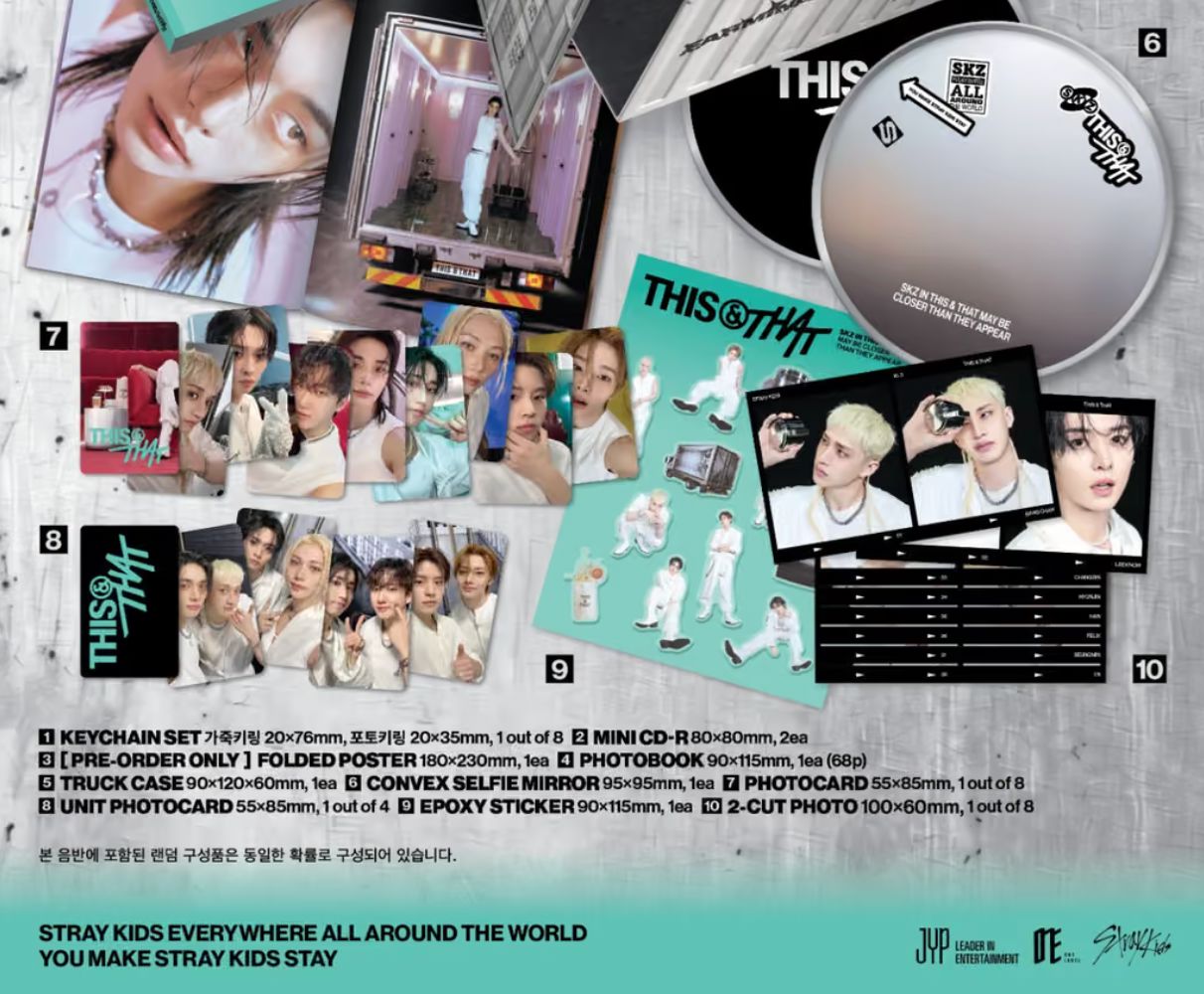 STRAY KIDS - THIS & THAT (TRUCK VER.) (LIMITED) + Musicplant Gift Nolae