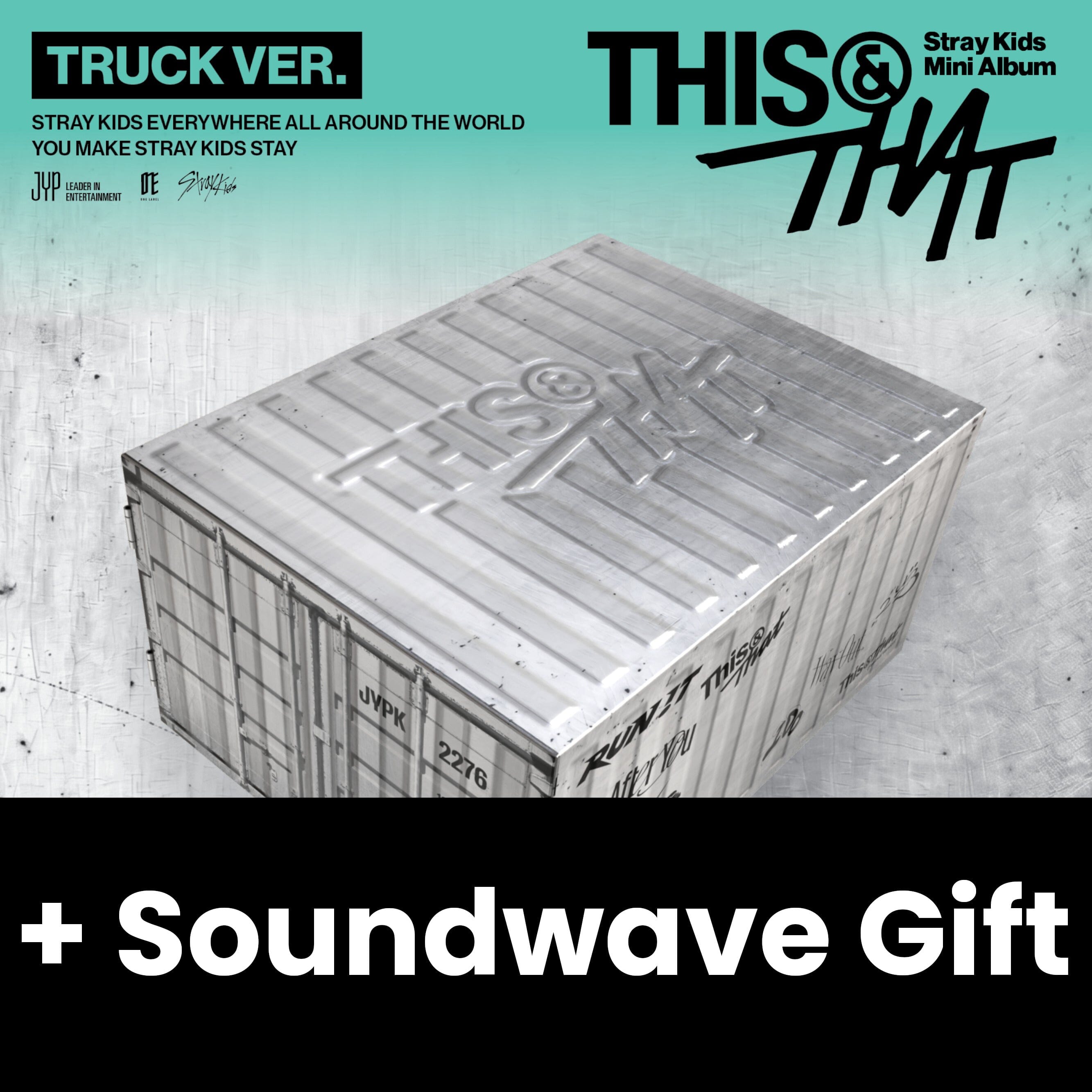 STRAY KIDS - THIS & THAT (TRUCK VER.) (LIMITED) + Soundwave Gift Nolae