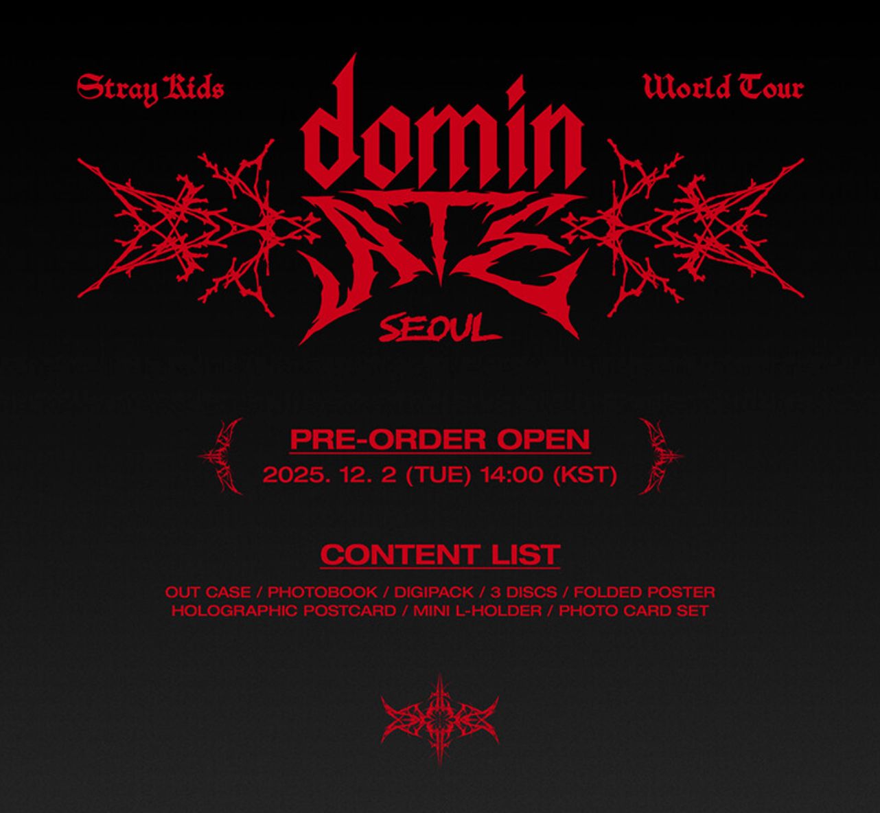 STRAY KIDS - WORLD TOUR 'DOMINATE SEOUL' (DVD & BLU-RAY) Nolae