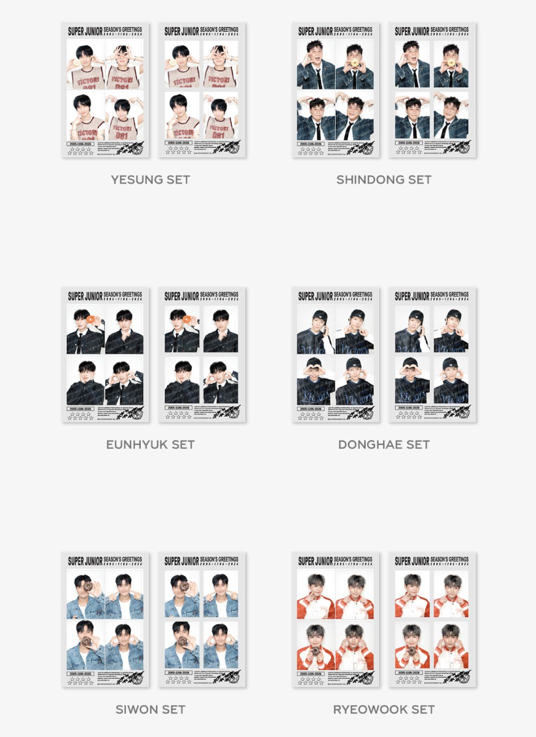 SUPER JUNIOR - 2026 SEASON'S GREETINGS MD