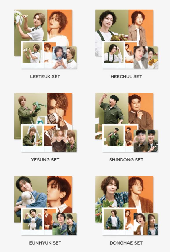 SUPER JUNIOR - PHOTO PACK (2024 SEASON'S GREETINGS OFFICIAL MD) Nolae