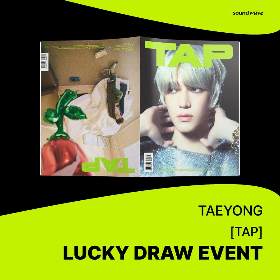 TAEYONG (NCT) - TAP (THE 2ND MINI ALBUM) FLIP ZINE VER. LUCKY DRAW Nolae