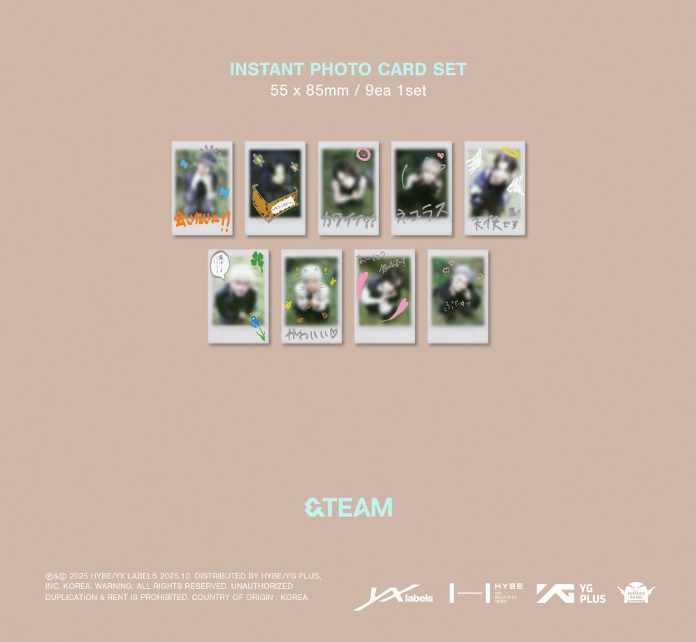 &TEAM - BACK TO LIFE (1ST KOREAN MINI ALBUM) (PHOTOCARD BOX) (MINI CD VER.) Nolae