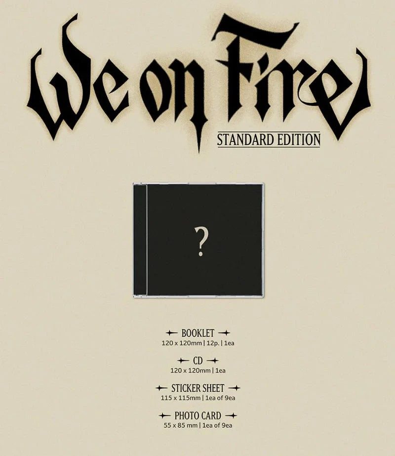 &TEAM - WE ON FIRE + EARLY-BIRD Weverse Gift Nolae