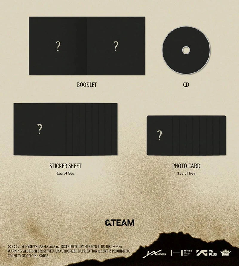 &TEAM - WE ON FIRE + EARLY-BIRD Weverse Gift Nolae