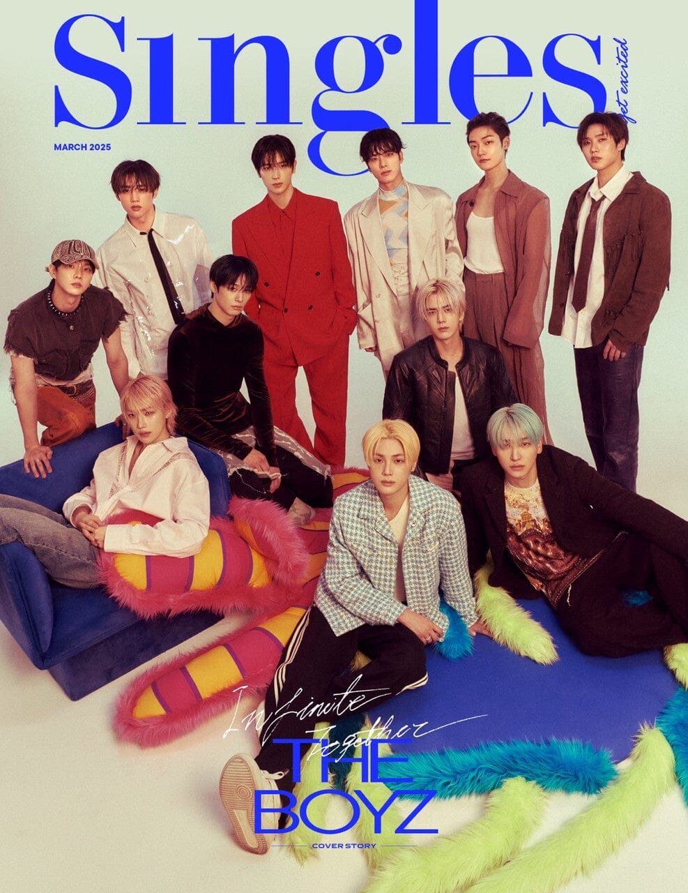 The boyz ドボイズ　サノク　ブランケット　トレカ  なし THE BOYZ - SINGLES (MARCH 2025)