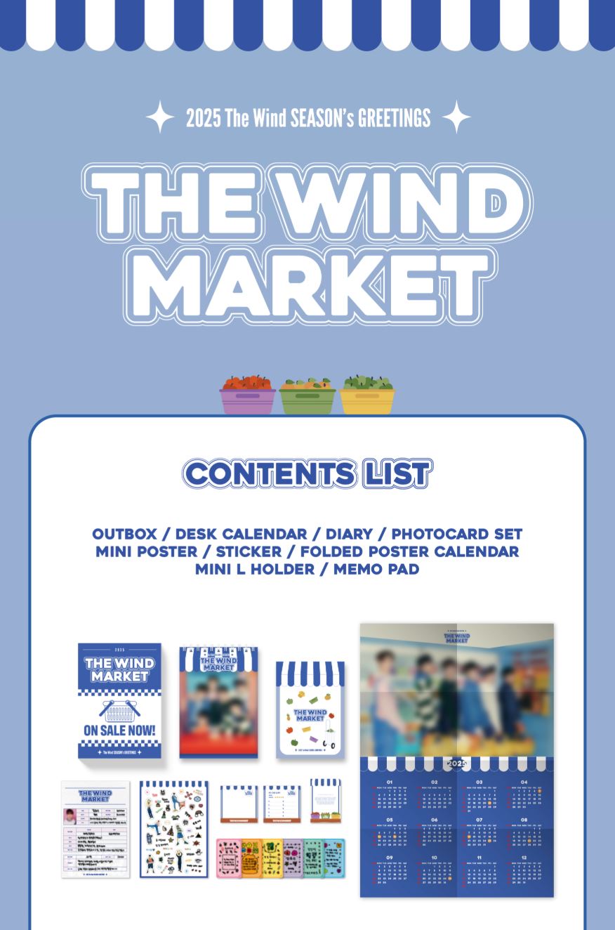 THE WIND - 2025 SEASON'S GREETINGS (THE WIND MARKET) Nolae