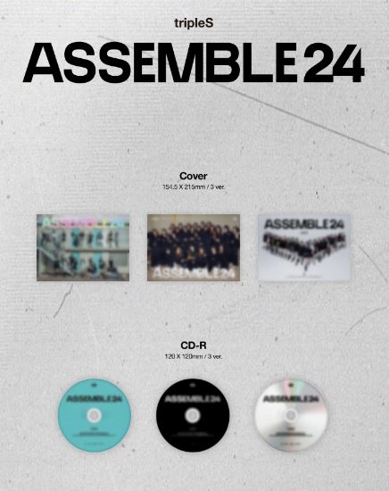 TRIPLES - ASSEMBLE24 (1ST FULL ALBUM) LUCKY DRAW Nolae