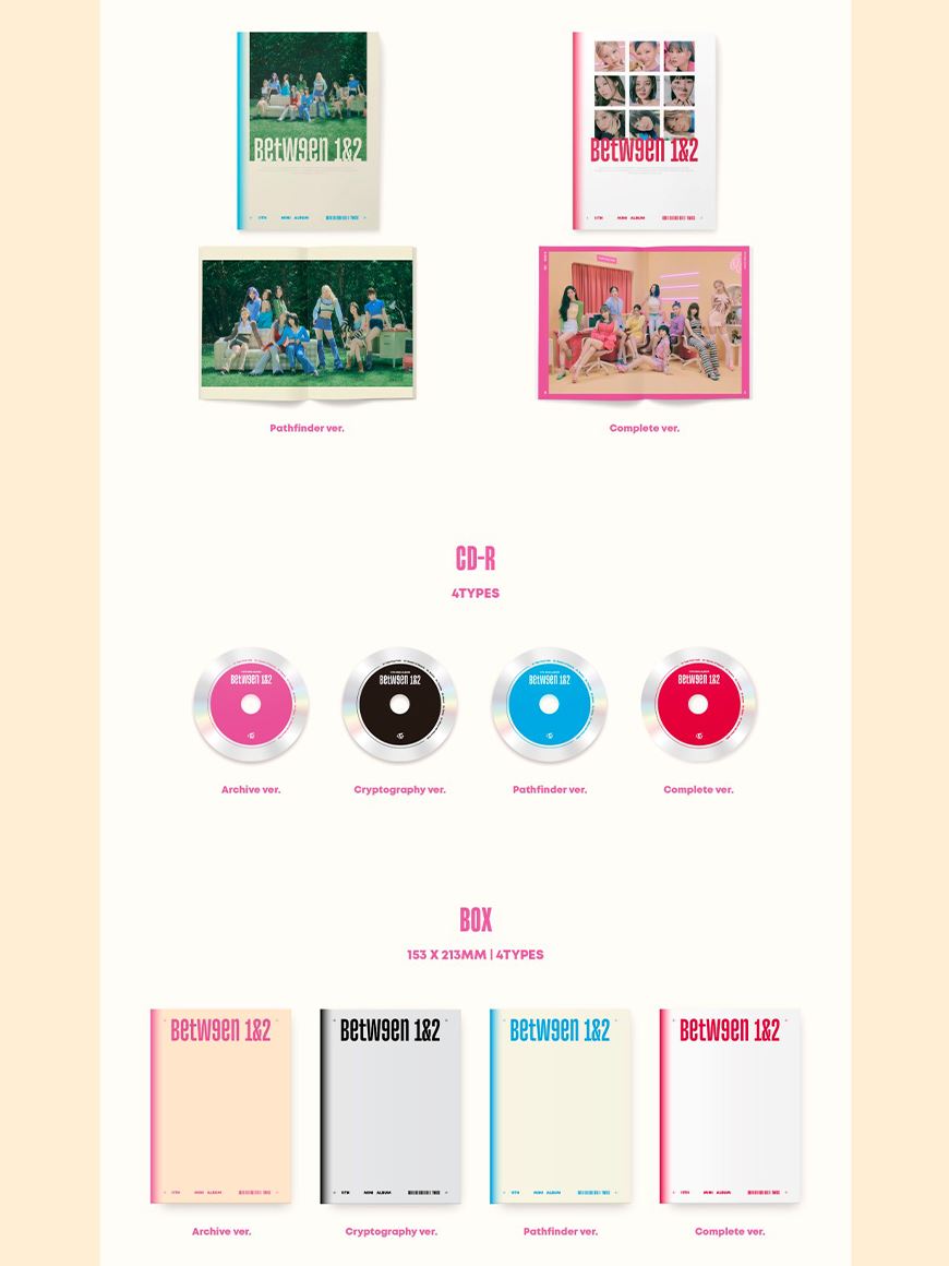 TWICE - BETWEEN 1&2 (11TH MINI ALBUM) Nolae