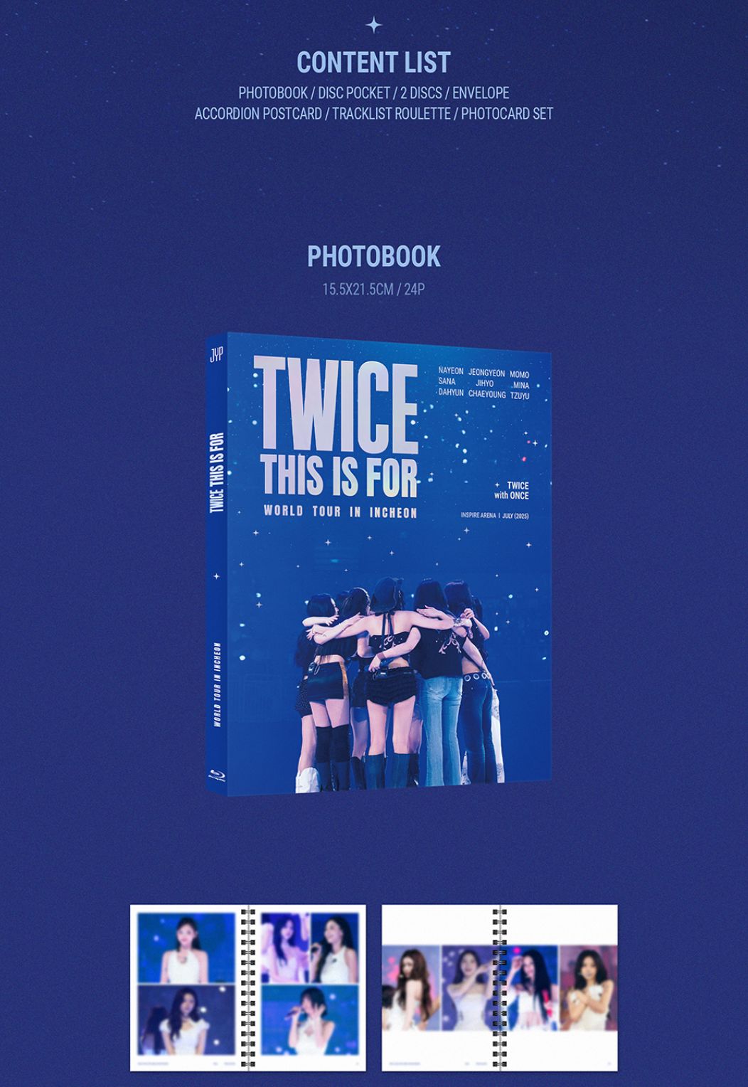 Buy TWICE THIS IS FOR World Tour DVD & Blu-Ray – Incheon