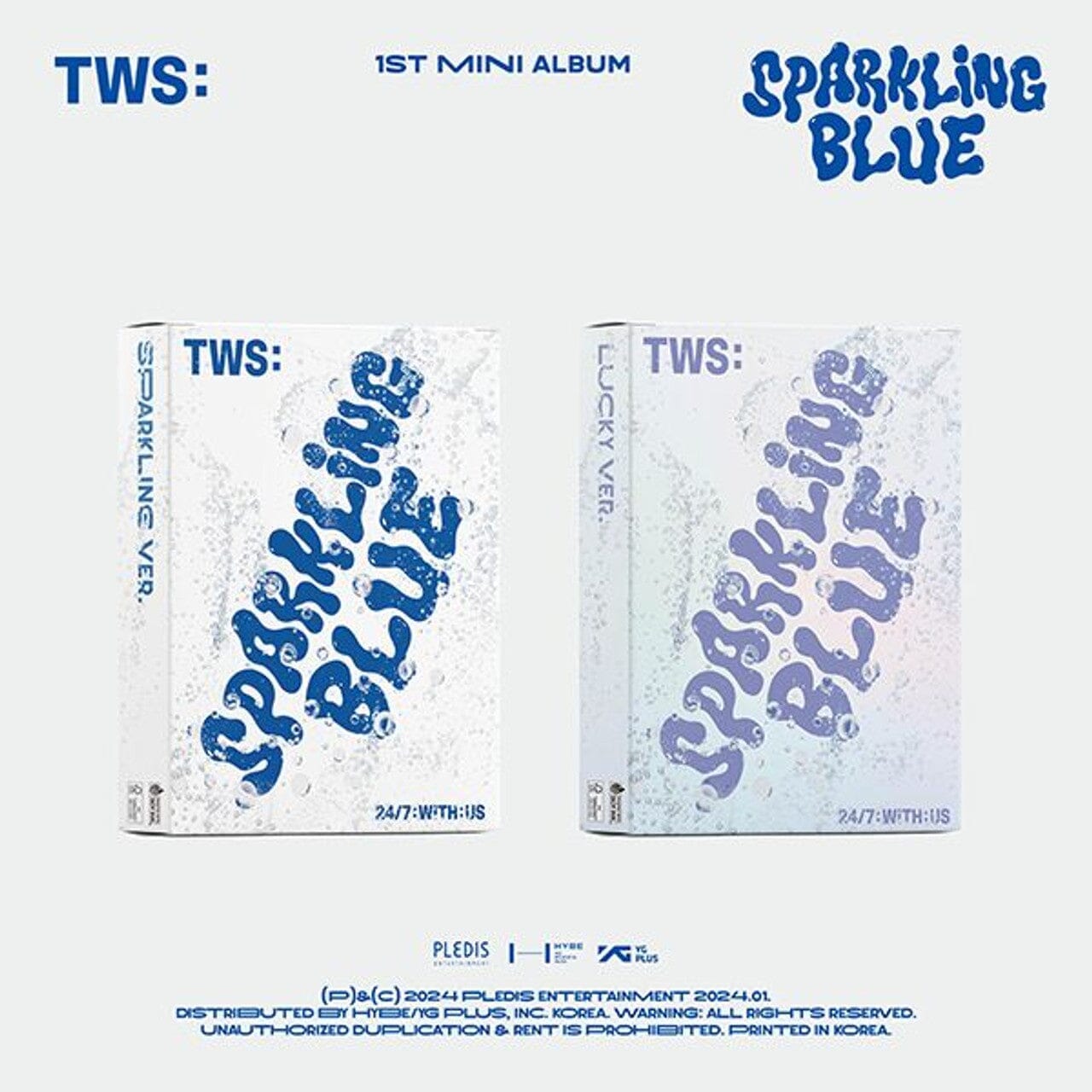 TWS - SPARKLING BLUE (1ST MINI ALBUM) LUCKY DRAW Nolae