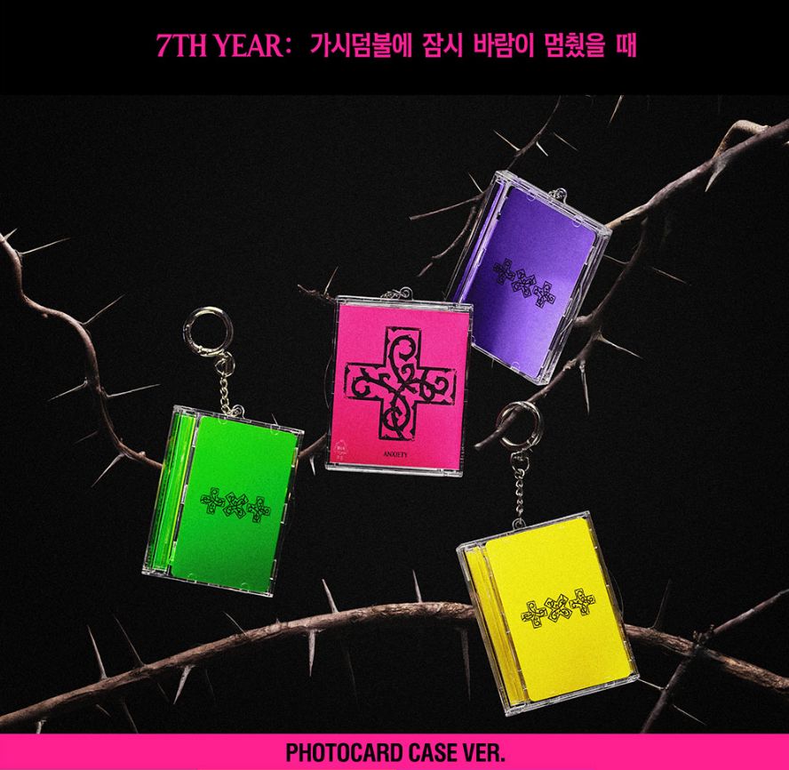 TXT - 7TH YEAR: WHEN THE WIND PAUSED AMONG THE THORNS (PHOTOCARD CASE VER.) + Weverse Gift Nolae