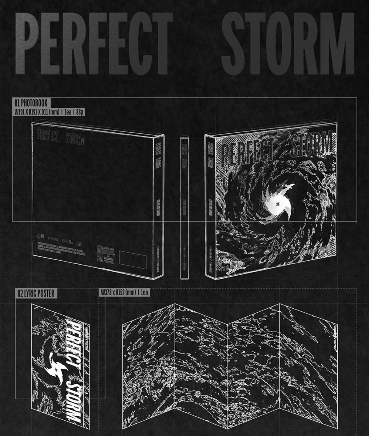 TXT - PERFECT STORM + Weverse Gift Nolae