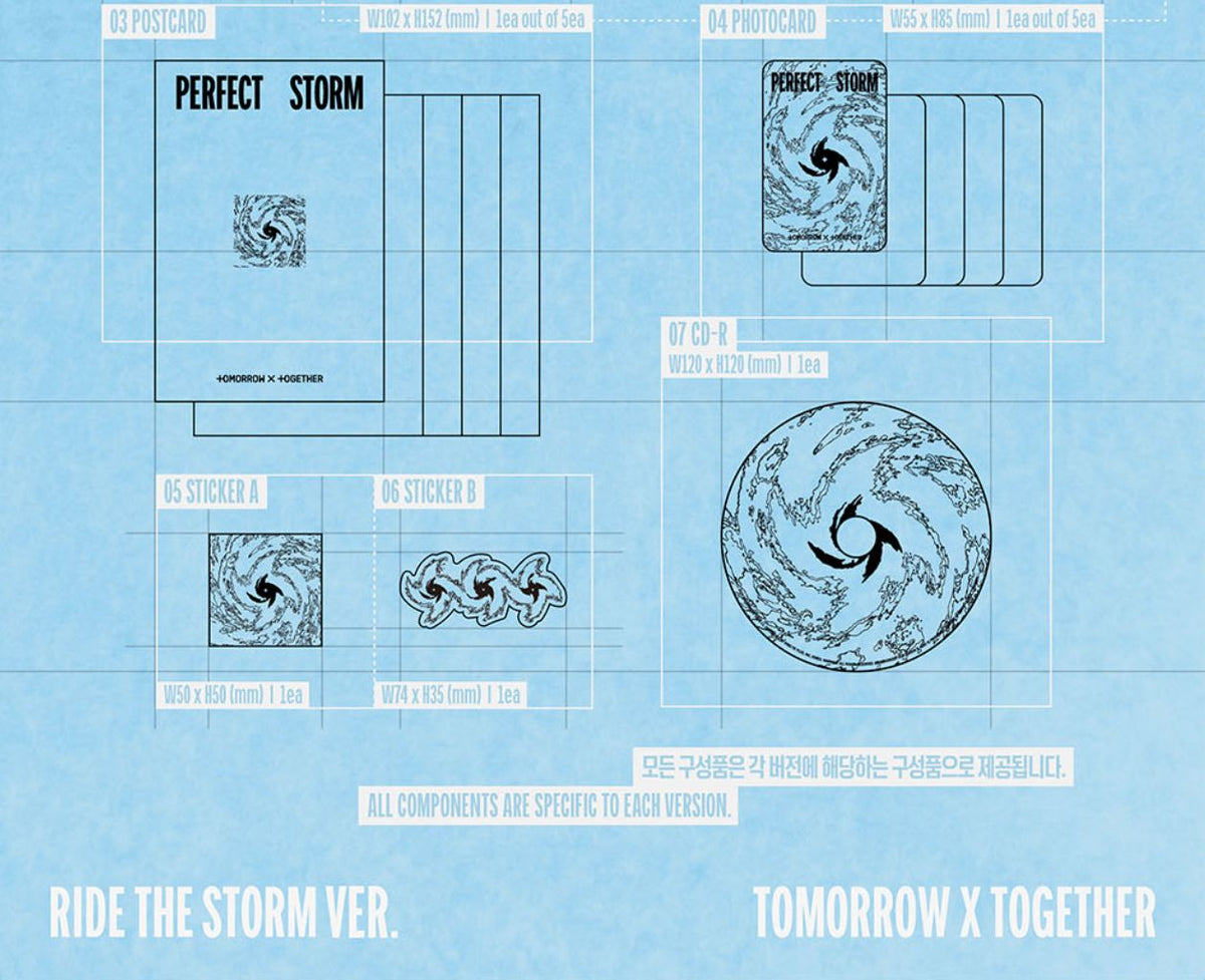 TXT - PERFECT STORM + Weverse Gift Nolae
