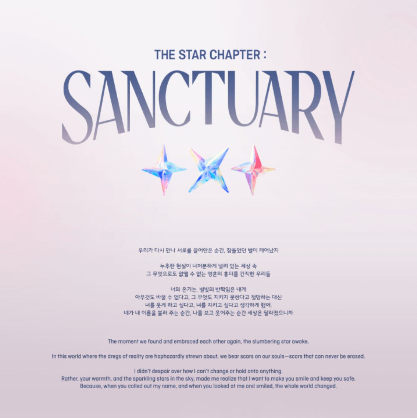 TXT - SANCTUARY (ANGEL VER.) SET + Apple Music Gift Nolae