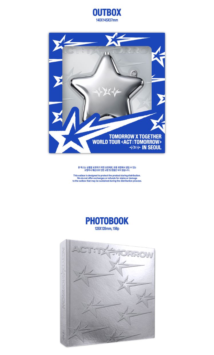 TXT - WORLD TOUR <ACT : TOMORROW> IN SEOUL (DIGITAL CODE) + Original Ticket Nolae
