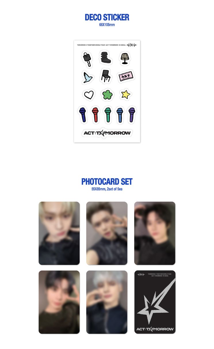 TXT - WORLD TOUR <ACT : TOMORROW> IN SEOUL (DIGITAL CODE) + Weverse Gift Nolae