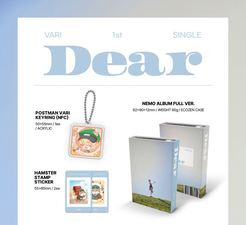 VARI (NINE.I) - DEAR (NEMO ALBUM) Nolae