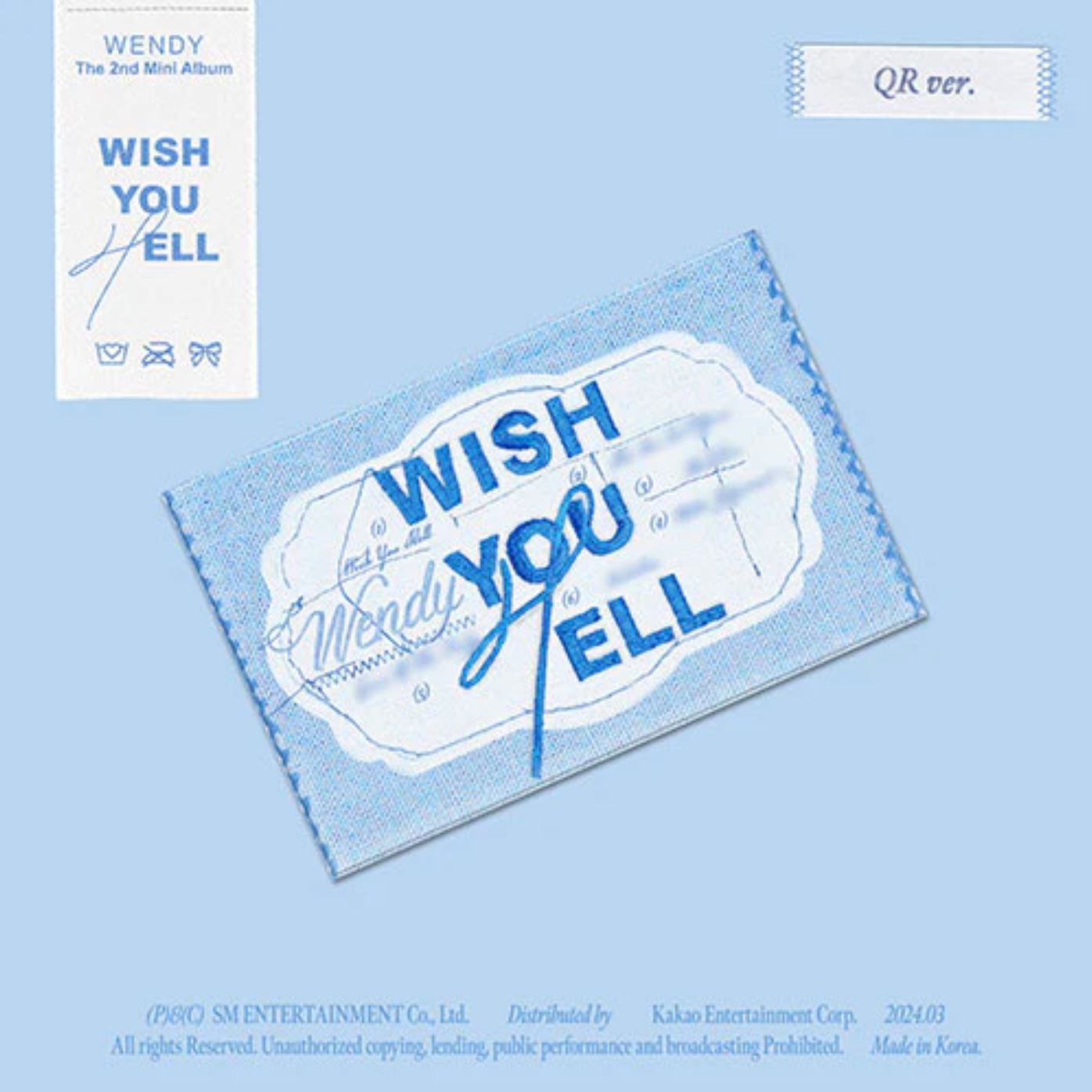 WENDY - WISH YOU HELL (THE 2ND MINI ALBUM) Nolae